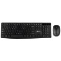 ÷ Teclado y mouse ngs wireless allure con adaptador usb