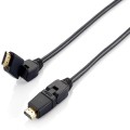 ÷ Cable hdmi equip hdmi 2.0 high speed con ethernet 3m conectores pivotantes 180? 119363